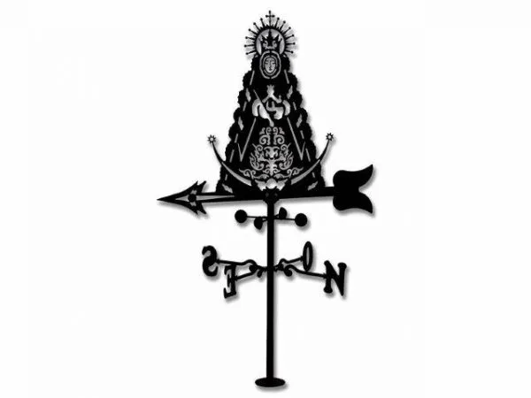 Veleta Virgen del Rocio de Forja